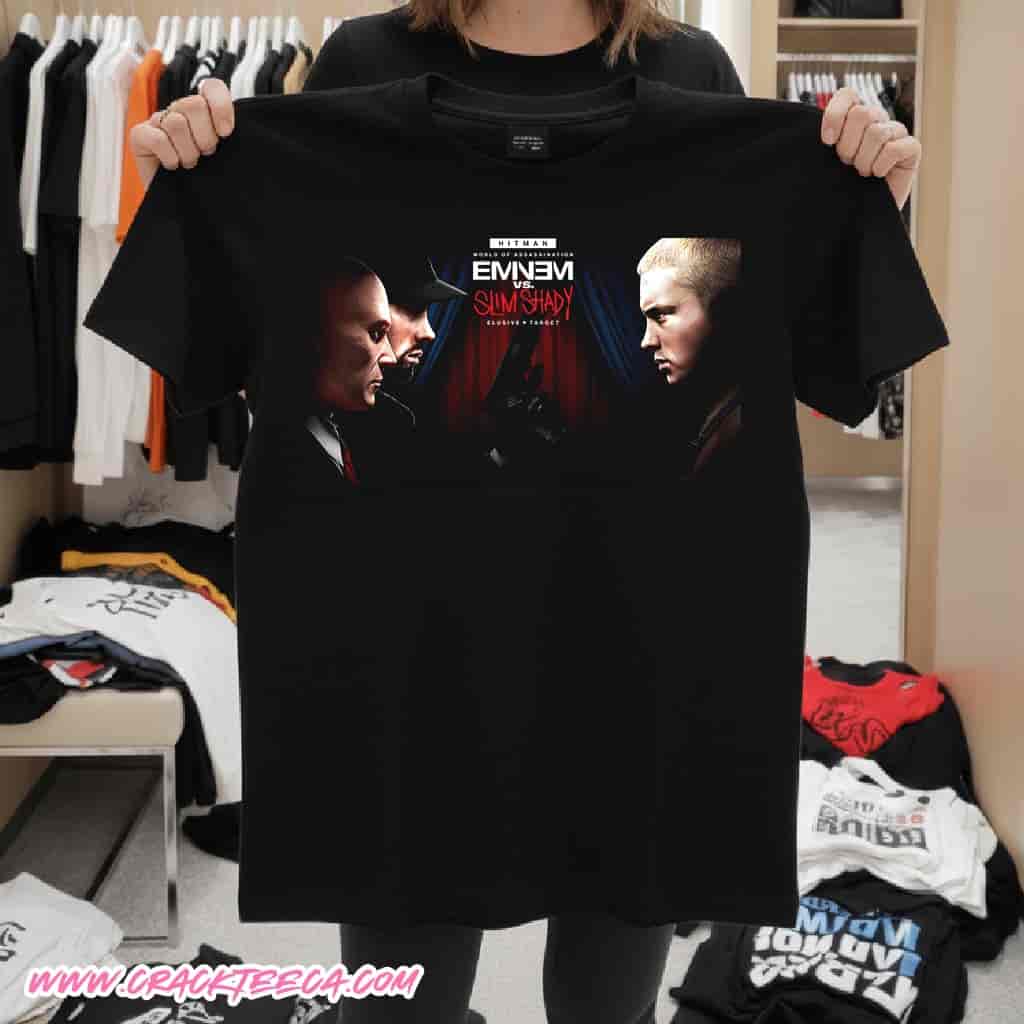Hitman World Of Assassination Eminem Vs Slim Shady Unisex T-Shirt Hitman World Of Assassination Eminem Vs Slim Shady Unisex T-Shirt
