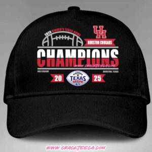 Houston Cougars Football 2025 Kinder’s Texas Bowl Champions Classic Hat-Cap