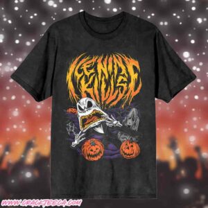 Ice Nine Kills Our Nightmare On The Ninth Before Christmas Collection 2025 Psycho’s Only The Jack’s On You Washed T-Shirt Merchandise