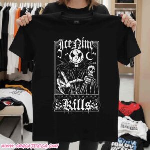 Ice Nine Kills Our Nightmare On The Ninth Before Christmas Collection 2025 The Death Card Tarot T-Shirt Merchandise