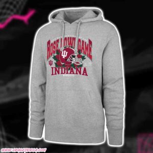 Indiana Hoosiers Rose Bowl Game 2026 Pull Over Hoodie Shirt