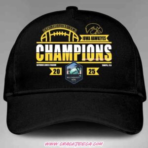 Iowa Hawkeyes 2025 ReliaQuest Bowl Champions At ​Raymond James Stadium Classic Hat-Cap