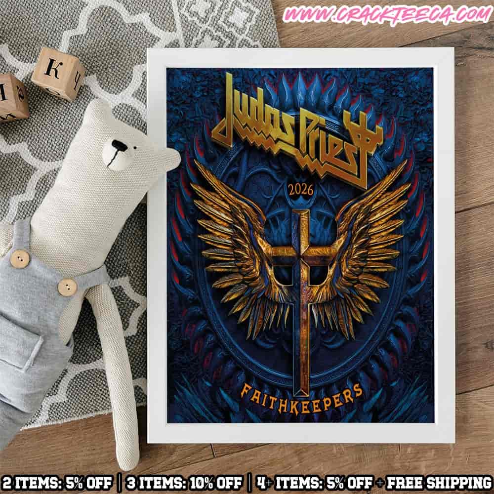 Judas Priest Faithkeepers European Tour 2026 Home Decor Poster Canvas Judas Priest Faithkeepers European Tour 2026 Home Decor Poster Canvas