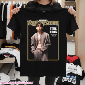 Jung Kook BTS Lands Global Rolling Stone Cover Full Reveal Dec 8 2025 T-Shirt