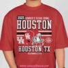 Kinder’s Texas Bowl 2025 LSU Tigers Vs Houston Cougars Bound Short Sleeve T-Shirt