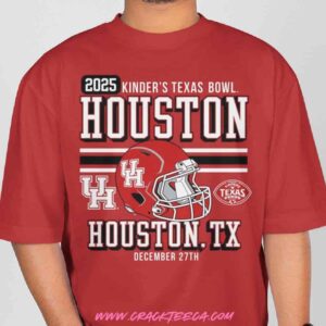 Kinder’s Texas Bowl 2025 Houston Cougars Bound Short Sleeve T-Shirt
