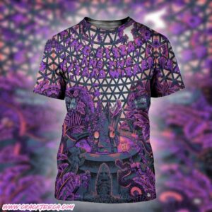 King Gizzard And The Lizard Wizard Brisbane 2025 Event Poster December 7 At Fortitude Music Hall All Over Print Shirt