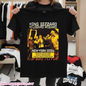 King Gizzard And The Lizard Wizard USA Tour At Forest Hills Stadium In New York On Aug 20-21-22 2026 Unisex T-Shirt