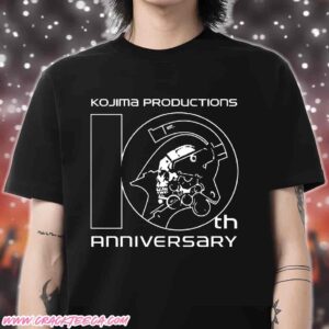 Kojima Productions 10th Anniversary Dec 16 2025 T-Shirt Black