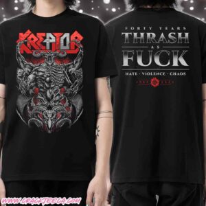 Kreator 40 Years of Thrash 1985-2025 Merchandise T-Shirt