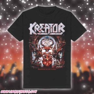 Kreator Krushers of the World Cover Merchandise T-Shirt