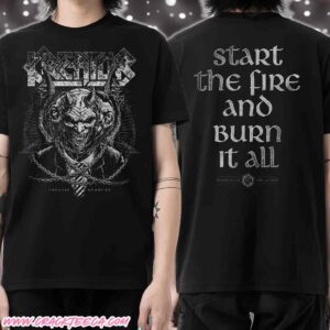 Kreator Krushers of the World Satanic Anarchy Songs Edition Official Thrash Metal Album Merchandise T-Shirt