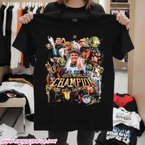 Lando Norris F1 2025 World Drivers Champion T-Shirt