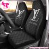 Louis Vuitton Car Seat Covers Camouflage Military Green Monogram Pattern