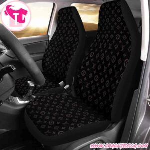 Louis Vuitton Car Seat Covers Classic Dark Monogram
