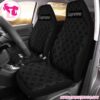 Louis Vuitton Car Seat Covers Luxury Tan Brown Monogram Leather Style