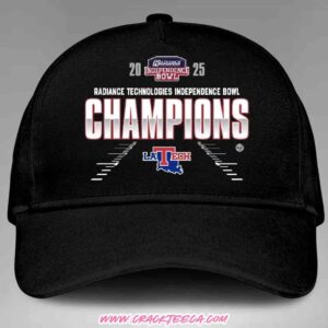 Louisiana Tech Bulldogs 2025 Radiance Technologies Independence Bowl Champions Classic Hat-Cap
