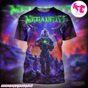 Megadeth Cyber Army 2025 Premium Membership All Over Print Shirt