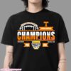 Men’s Iowa Hawkeyes 2025 ReliaQuest Bowl Champions At Raymond James Stadium Locker Room T-Shirt