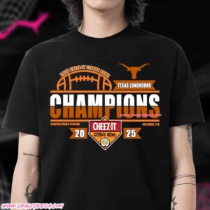 Men’s Texas Longhorns Football 2025 Cheez-It Citrus Bowl Champions Locker Room T-Shirt