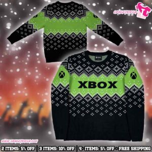 Microsoft Window Xbox Ugly Sweater Edition 2025 For Friends And Family