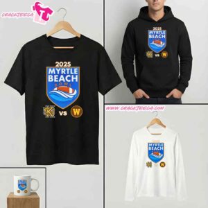Myrtle Beach Bowl 2025 Kennesaw State Owls Vs Western Michigan Broncos At Brooks Stadium In Conway Sc On December 19th T-Shirt