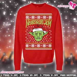 Nekrogoblikon Goblin Holiday Christmas 2025 Sweatshirt