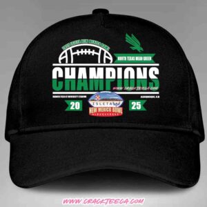North Texas Mean Green 2025 Isleta New Mexico Bowl Champions At University Stadium On December 27 Classic Hat-Cap