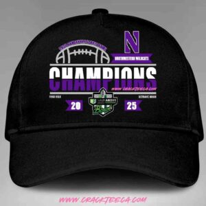 Northwestern Football 2025 Gameabove Sports Bowl Champions Classic Hat-Cap