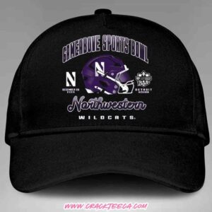 Northwestern Wildcats Football 2025 Gameabove Sports Bowl Classic Hat-Cap
