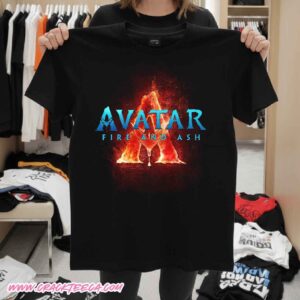 Official Avatar 3 Fire And Ash Logo Short Sleeve T-Shirt