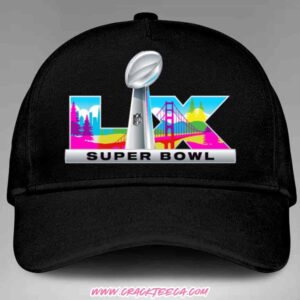 Official Logo Super Bowl LX February 8 2026 Hat-Cap