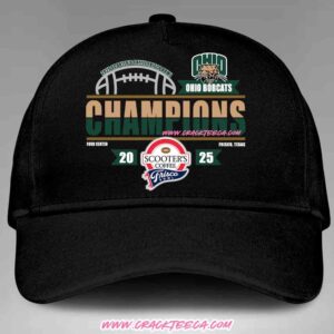 Ohio Bobcats 2025 Scooter’s Coffee Frisco Bowl Champions Classic Hat-Cap
