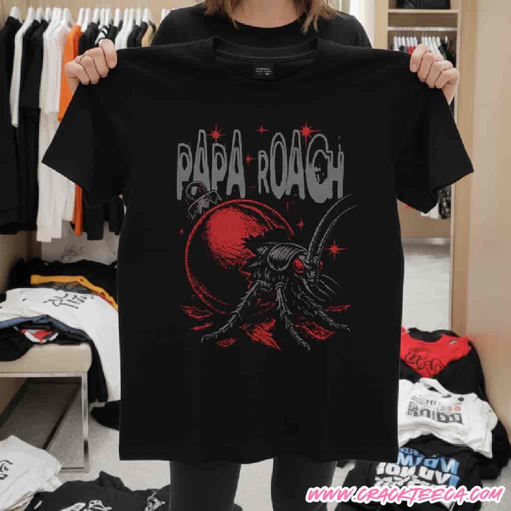 Papa Roach Infestive Holiday Christmas 2025 Breakout Xmas T-Shirt Papa Roach Infestive Holiday Christmas 2025 Breakout Xmas T-Shirt