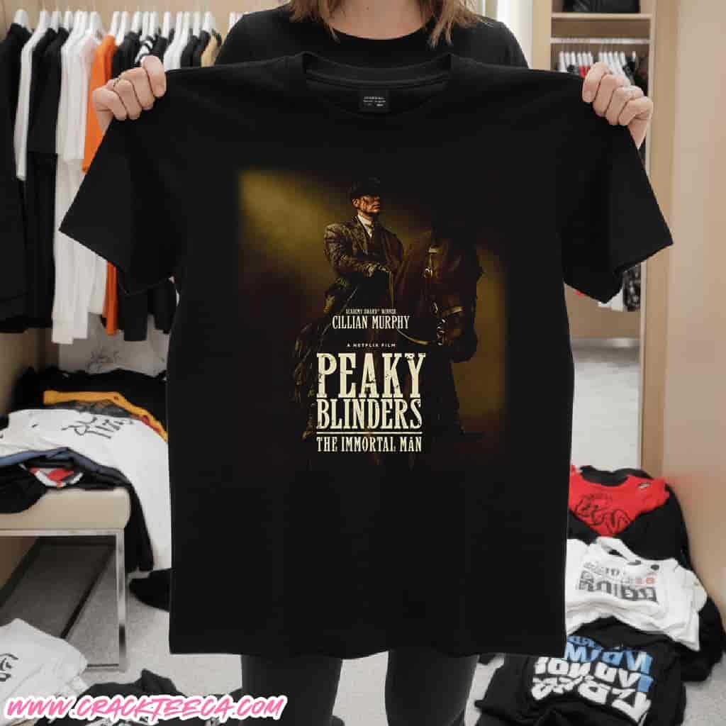 Peaky Blinders The Immortal Man Tommy Shelby Returns Official Movie Poster March 2026 T-Shirt Peaky Blinders The Immortal Man Tommy Shelby Returns Official Movie Poster March 2026 T-Shirt