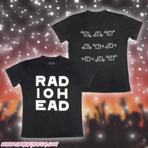 Radiohead Merchandise Semaphore Short Sleeve T-Shirt