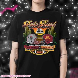 Rate Bowl 2025 New Mexico Lobos Vs Minnesota Golden Gophers Horizon Matchup Helmet Unisex T-Shirt