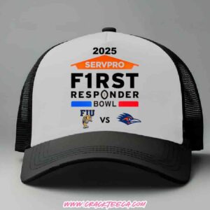 SERVPRO First Responder Bowl 2025 Trucker Hat Florida International Panthers Vs UTSA Roadrunners On Dec 26 At ​Gerald J Ford Stadium In Dallas Texas
