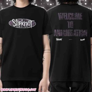 Slipknot X Welcome Skateboards Merchandise Annihilation Short Sleeve T-Shirt