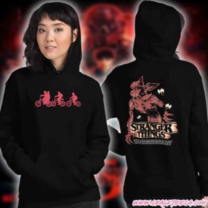 Stranger Things Demogorgon Pull Over Hoodie Shirt Merchandise