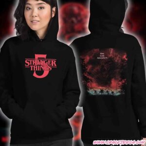 Stranger Things Season 5 One Last Adventure Pull Over Hoodie Shirt