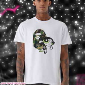 The Powerpuff Girls X  Bape Collection 2025 Buttercup Unisex T-Shirt Merchandise