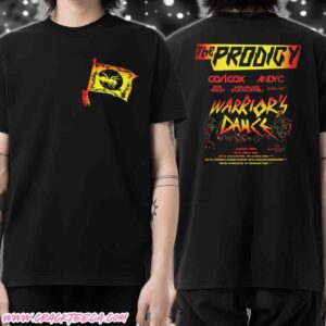 The Prodigy Official Warriors Dance August 2026 Flag Merchandise T-Shirt