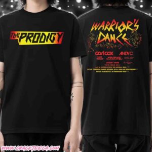 The Prodigy Official Warriors Dance August 2026 Logo Merchandise T-Shirt