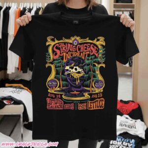 The String Cheese Incident Eau Claire Wisconsin 2026 At The Pines Music Park On Aug 14-15 T-Shirt