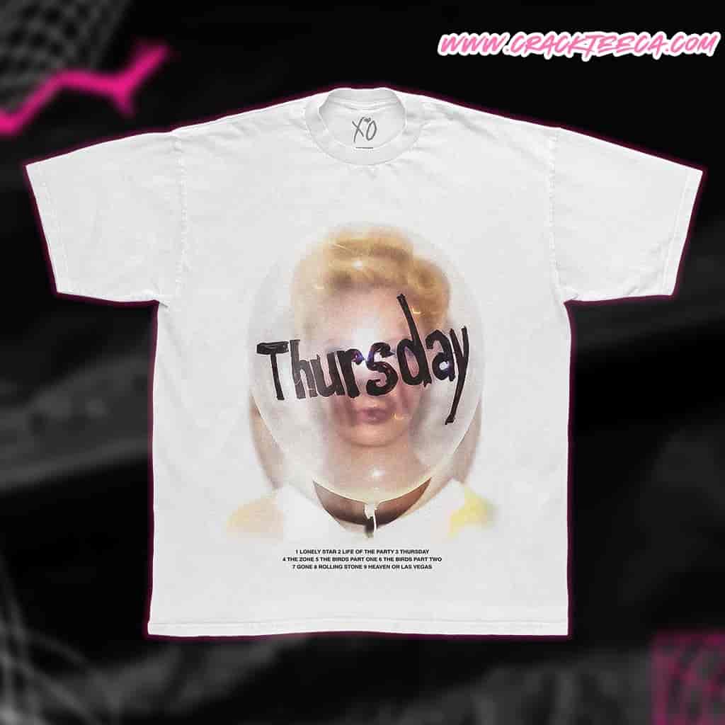 The Weeknd Thursday T-Shirt Merchandise 2025-26 The Weeknd Thursday T-Shirt Merchandise 2025-26