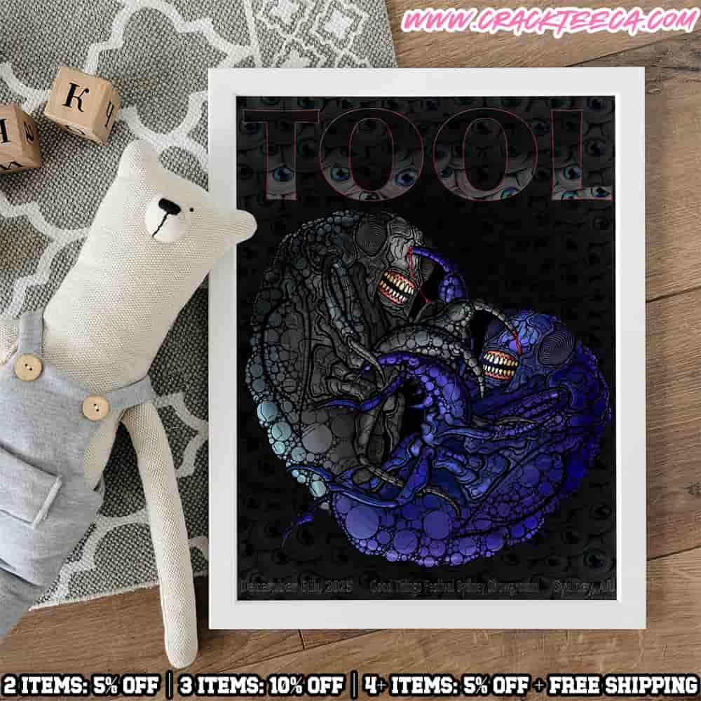 Tool Sydney Australia 2025 Poster At Good Things Festival Showground On December 6th (1) Tool Sydney Australia 2025 Poster At Good Things Festival Showground On December 6th (1)