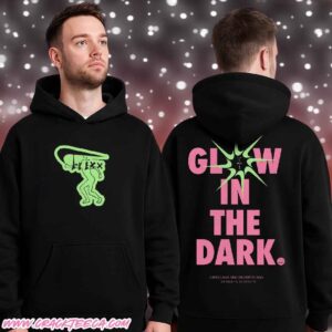 Travis Scott Cactus Jack X Nike Artwork Glow In The Dark Pull Over Hoodie Shirt Merchandise