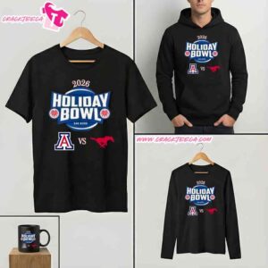 Trust And Will Holiday Bowl 2026 Arizona Wildcats Vs SMU Mustangs On January 2 Unisex T-Shirt