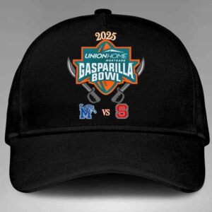 Union Home Mortgage Gasparilla Bowl 2025 Hat-Cap Memphis Tigers Vs NC State Wolfpack At Raymond Jones Stadium In Tampa Fla On December 19th